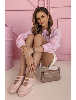 Športové dámske baleríny ružové - Farvessa