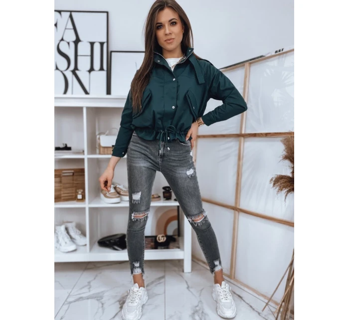 Dámská bunda bomber zelená Dstreet model 21963636 - FashionStreet