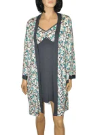 Dámský župan model 21285376 Mia 3XL4XL - De Lafense Dámský župan model 21285376 Mia 3XL4XL - De Lafense