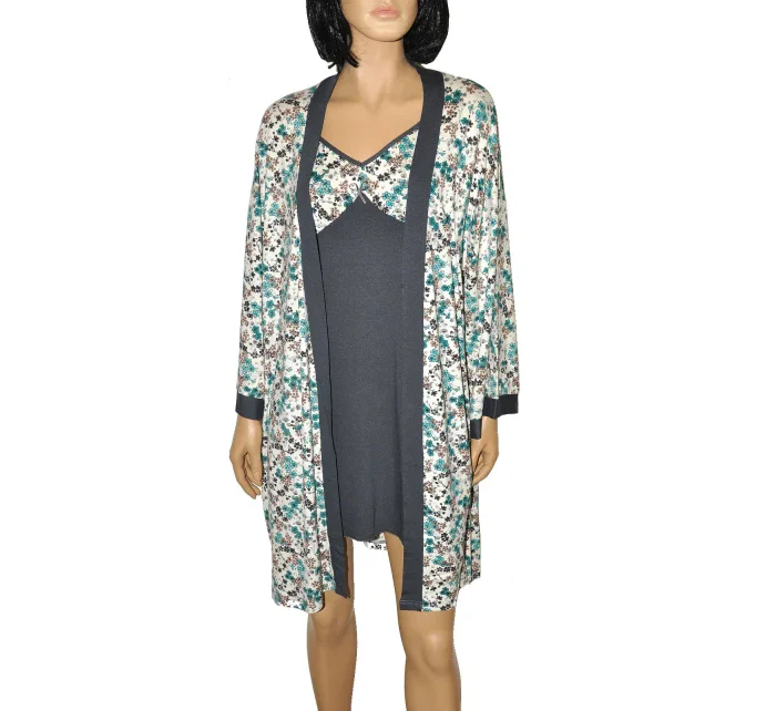 Dámský župan model 21285376 Mia 3XL4XL - De Lafense Dámský župan model 21285376 Mia 3XL4XL - De Lafense