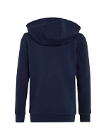 Fleecová mikina adidas Essentials 3-Stripes so zipsom Jr IC0600