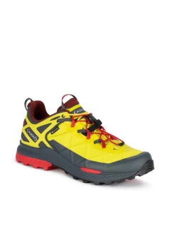 Aku Rocket DFS Gore-tex pánska turistická obuv žltá