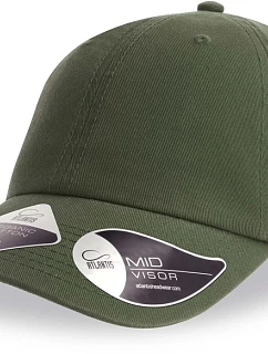 Atlantis Headwear Fraser 6-panelová čiapka 33.0104 olivová