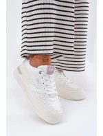Dámské Tenisky Na Platformě  WOMEN LOW Bílé model 21695018 - Lee