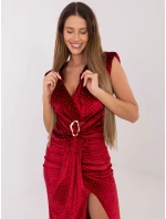 Šaty IT SK 21171 1.03P bordová Šaty IT SK 21171 1.03P bordová