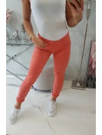 Dámske nohavice 2628-1 apricot - Kesi Dámske nohavice 2628-1 apricot - Kesi