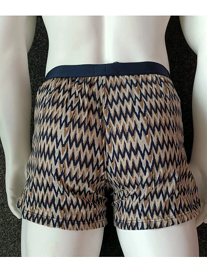 Pánské trenýrky hnědé se vzorem model 20186851 - Emporio Armani Pánské trenýrky hnědé se vzorem model 20186851 - Emporio Armani