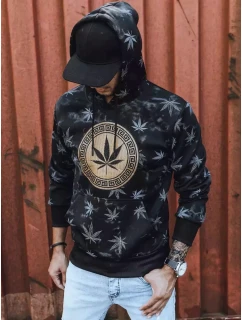 Pánská mikina s potiskem černá Dstreet model 21965668 - FashionStreet