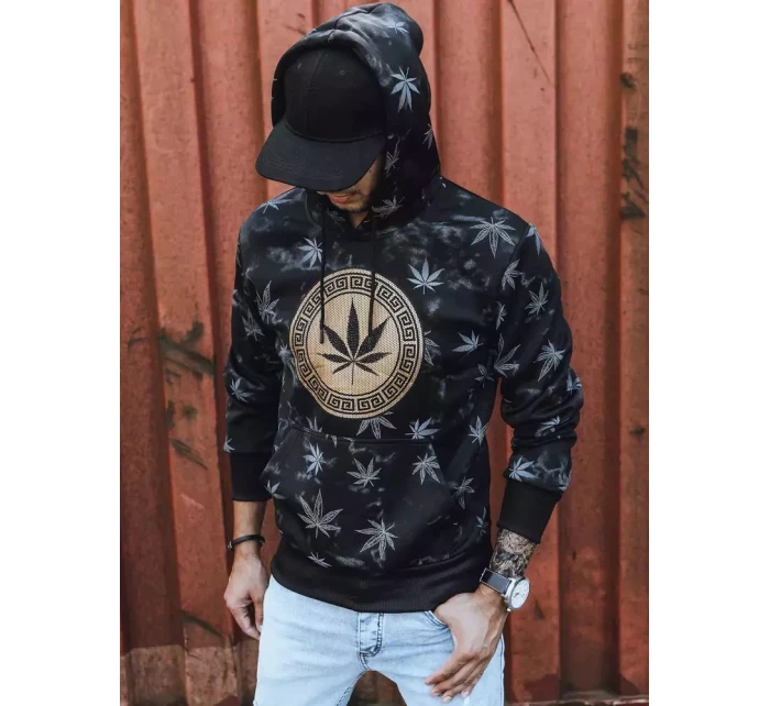 Pánská mikina s potiskem černá Dstreet model 21965668 - FashionStreet Pánská mikina s potiskem černá Dstreet model 21965668 - FashionStreet