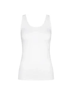 Feel Of Cotton Tank Top - WHITE - TRIUMPH WHITE - TRIUMPH