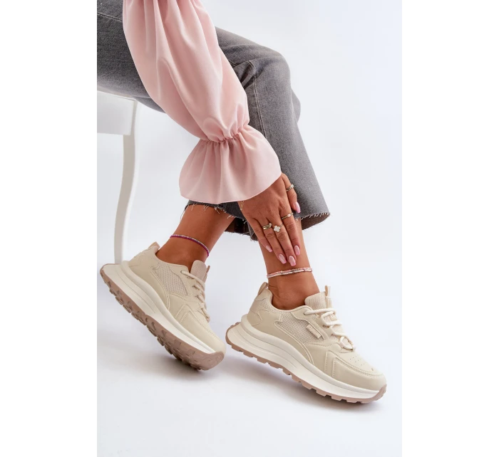 Dámské Tenisky HIPOLY SYSTEM Big Star model 21653828 Bežové - Big Star Shoes