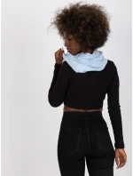 Dámská šála AT CH světle modrá model 17434206 - FPrice Dámská šála AT CH světle modrá model 17434206 - FPrice