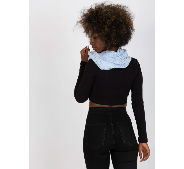 Dámská šála AT CH světle modrá model 17434206 - FPrice Dámská šála AT CH světle modrá model 17434206 - FPrice