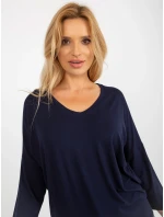 Bluzka RV BZ model 18510331 granatowy - FPrice Bluzka RV BZ model 18510331 granatowy - FPrice