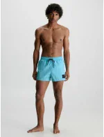 Pánske plavky Short Drawstring Swim Short CK Nylon KM0KM00868CU8 modrá - Calvin Klein