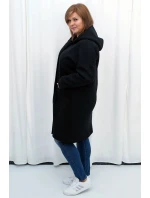 Dámsky kabát s kapucňou 184904 Latoszka - Karko