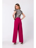 Dámske nohavice S331 Plum - Stylove