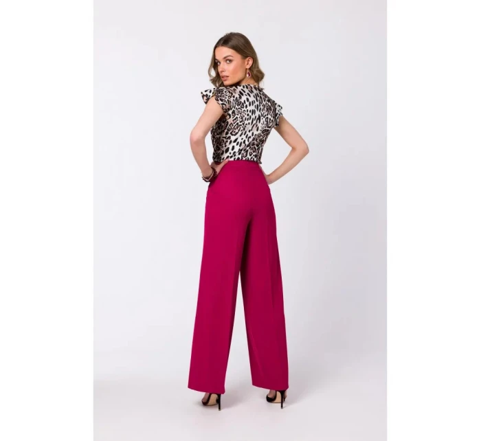 Dámske nohavice S331 Plum - Stylove