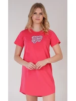 Dámská noční košile s krátkým rukávem Super model 18625831 - Vienetta Dámská noční košile s krátkým rukávem Super model 18625831 - Vienetta