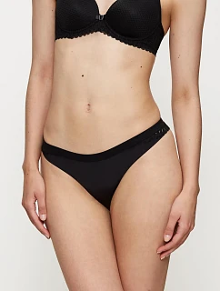 Dámská tanga Aura Spotlight High Leg string černá - TRIUMPH