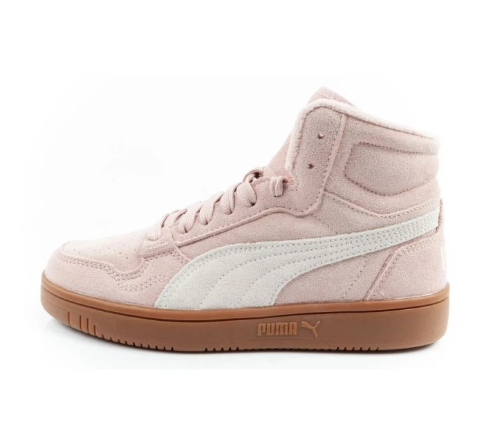 Dámská sportovní obuv model 21857825 Mid powder pink kotníkové boty pro zimní dámské - Puma Dámská sportovní obuv model 21857825 Mid powder pink kotníkové boty pro zimní dámské - Puma