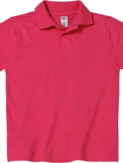 B&C Safran /kids Detské polo tričko z piké 01.0486 fuchsiová