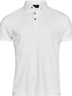 Tee Jays TJ 1440 Pánske polo tričko z bavlny typu pima 18.1440 biele