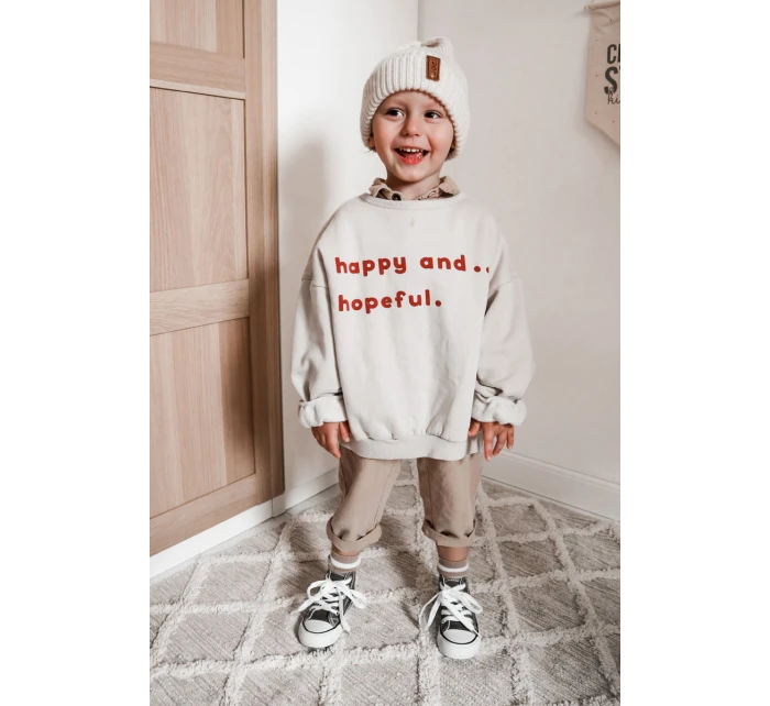 Dětské Vysoké Tenisky Khaki Filemon