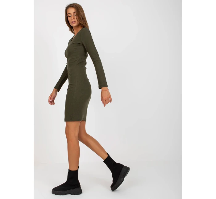 EM SK 673 šaty.78P khaki