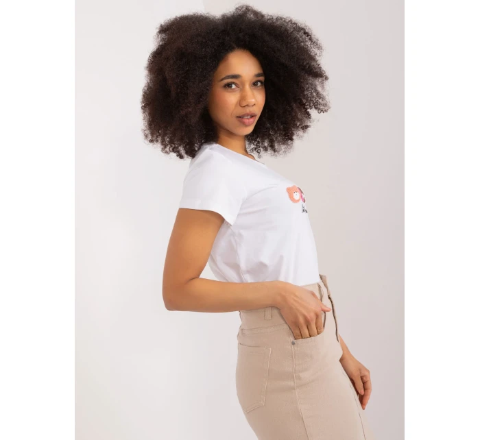 Bluzka RV BZ model 19735042 biały - FPrice Bluzka RV BZ model 19735042 biały - FPrice