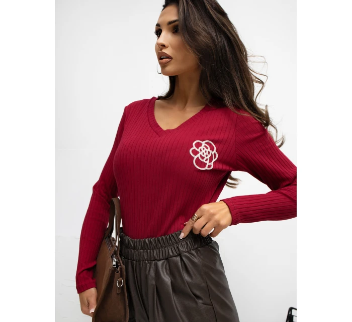 Blúzka RV BZ A1057.15P bordová