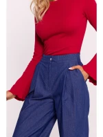 model 20475988 Široké kalhoty modré - Moe model 20475988 Široké kalhoty modré - Moe