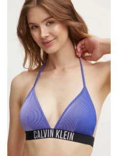 Dámska plavková podprsenka KW0KW02610 C86 Blue - Calvin Klein