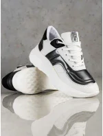 Trendy tenisky dámske biele bez podpätku Trendy tenisky dámske biele bez podpätku