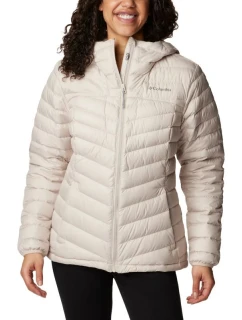 Down Hooded Jacket Beige S model 21326459 - Columbia