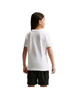 Detské tričko Nike Sportswear, biele, IM9534, veľkosť 100 Detské tričko Nike Sportswear, biele, IM9534, veľkosť 100