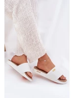 Klapki Damskie Big Star RR274A103 Białe Klapki Damskie Big Star RR274A103 Białe