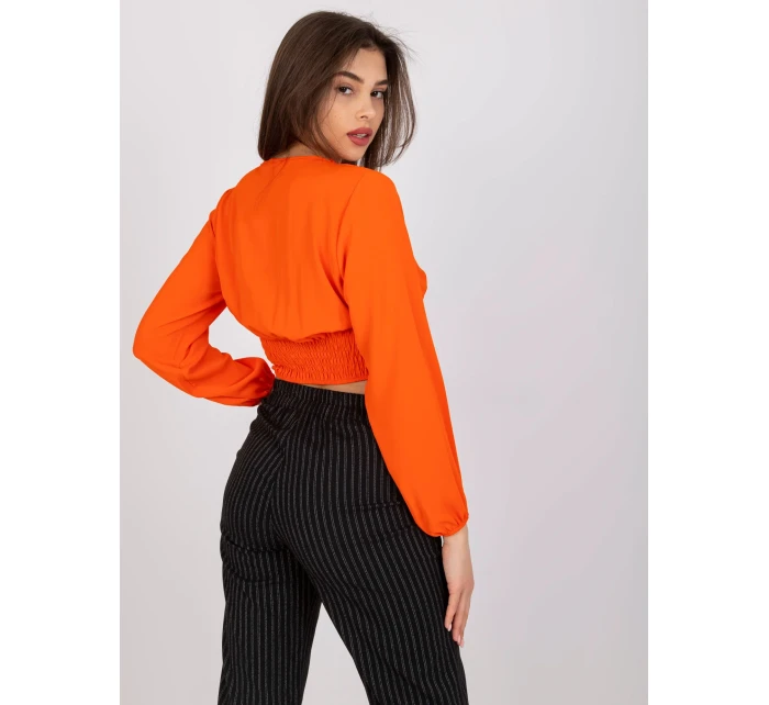 Blúzka DHJ BZ 15672.40 oranžová