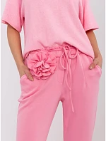 Nohavice DHJ SP 20323.70 pink