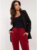 DHJ SP A7690.01P bordové nohavice