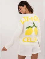 Jumper MI SW model 20509657 ecru - FPrice Jumper MI SW model 20509657 ecru - FPrice