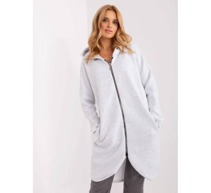 Mikina RV BL 4858 1.99P svetlo šedá