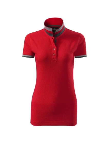 Collar Up polokošile dámská model 20632215 red - MALFINI, a.s.