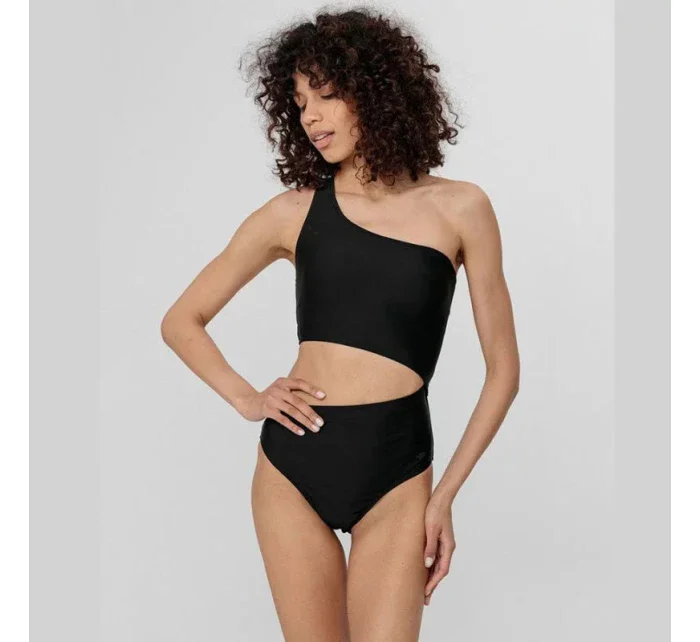 Dámske jednodielne plavky W H4L22-KOSP005 20S čierne - 4F