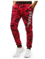 Pánské červené tepláky Dstreet model 21964119 - FashionStreet