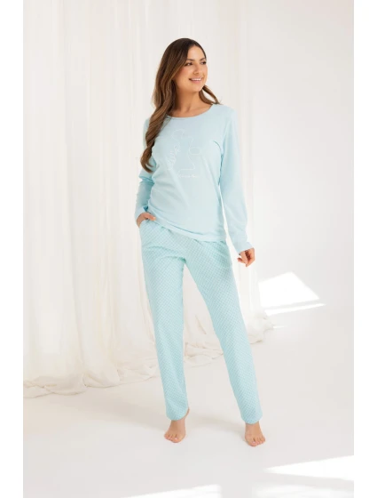 Regina 704 long/r 2XL-3XL Z25/26 dámske pyžamo