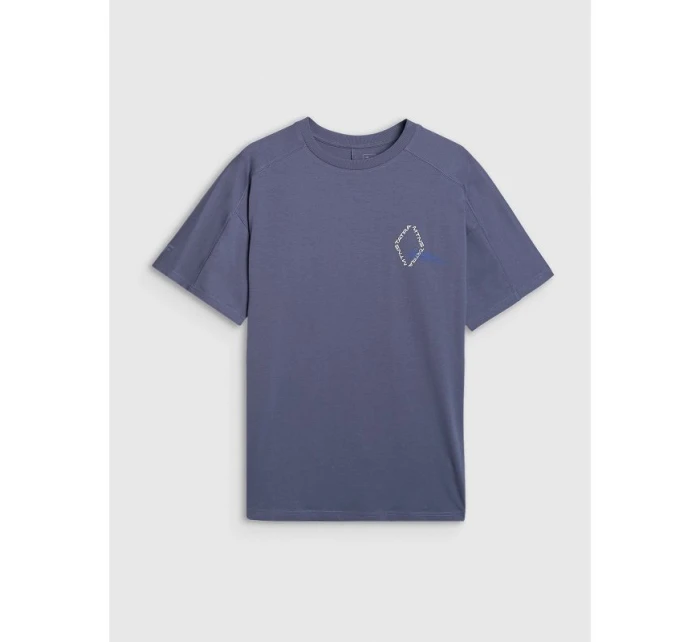 Pánské tričko oversize s potiskem model 21877559 - 4F