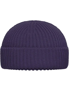 MB Pletená čepice 03. deep purple model 22446549 - Daiber