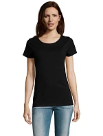 185 Women tričko pro potisk z bio 10 ks deep black model 22458288 - RTP 185 Women tričko pro potisk z bio 10 ks deep black model 22458288 - RTP