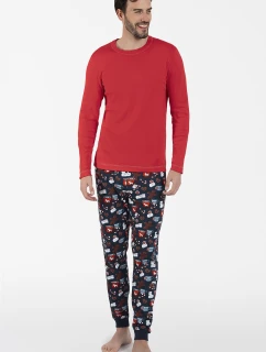 Talianska móda Rojas long length sp. farba:červená/print